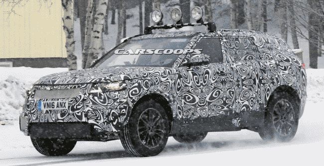 Конкурент BMW X6 от Land Rover замечен на тестах в Швеции
