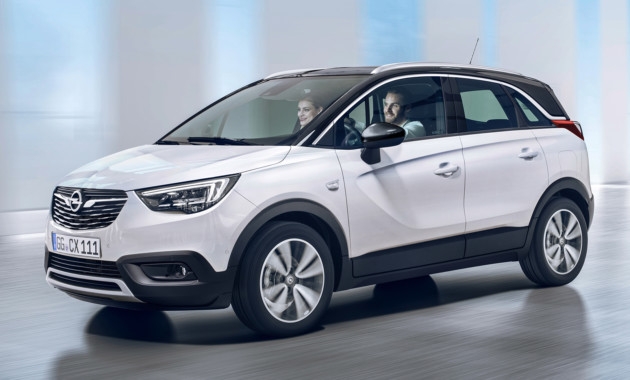 Opel официально представил новый кроссовер Crossland X‍