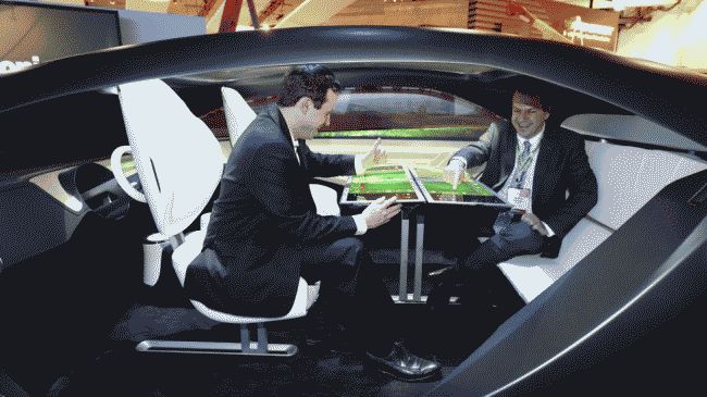 Panasonic на CES 2017 представил своё видение кабины автомобиля с «автопилотом»