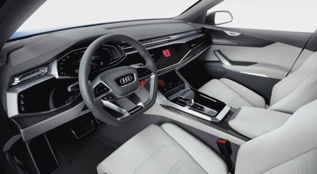 Премиальный большой кроссовер Audi Q8 дебютировал в Детройте