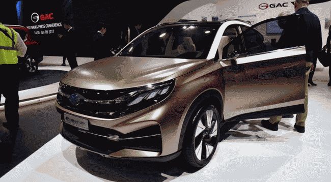 Китайцы в Детройте продемонстрировали три новых SUV