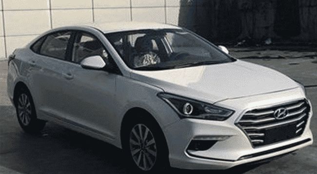 Hyundai готовит рестайлинговый седан Mistra