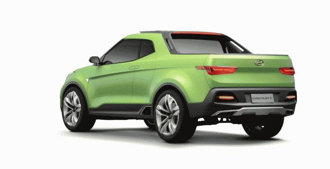 Hyundai подготовит товарную версию пикапа на базе Creta в 2018 году