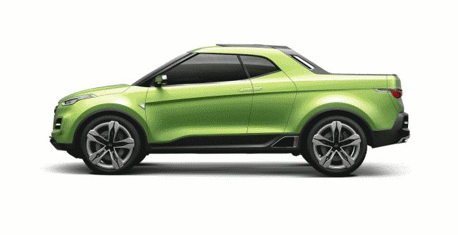 Hyundai подготовит товарную версию пикапа на базе Creta в 2018 году