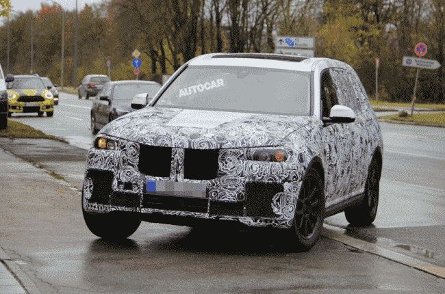 Новый внедорожник BMW X7 2018 сфотографировали во время тестов 