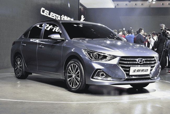 На конвейер встал новый седан Hyundai Celesta
