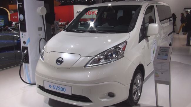 Электрофургоны Nissan e-NV200 набирают популярность в Европе
