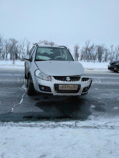 На трассе Оренбург-Уфа произошло ДТП с участием «Сузуки» и «Шевроле-Нива»