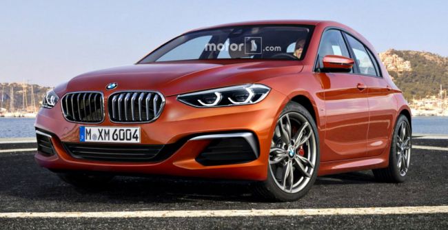 В Сети опубликован рендер модели BMW "1-Series"