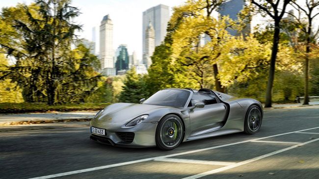 Porsche отзывает в России суперкар 918 Spyder за 80 млн рублей