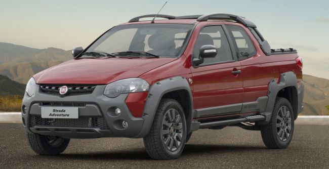 Fiat планирует выпустить обновлённый пикап "Strada"