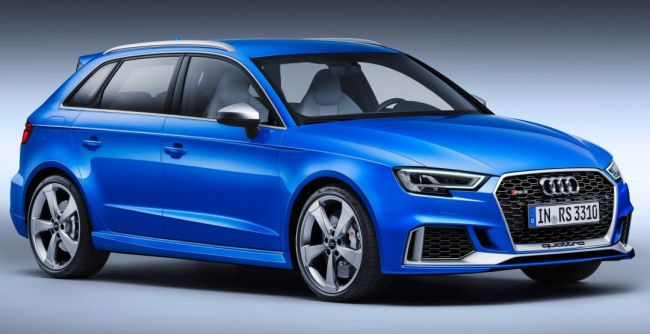 Audi в конце лета 2017 года начнет продажи обновленного RS 3 Sportback в России