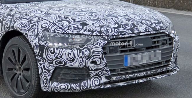 Шпионские фото серийного Audi А7 попали в Сеть