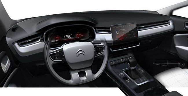 Citroen показал экстерьер и интерьер нового седана C5 на эскизах
