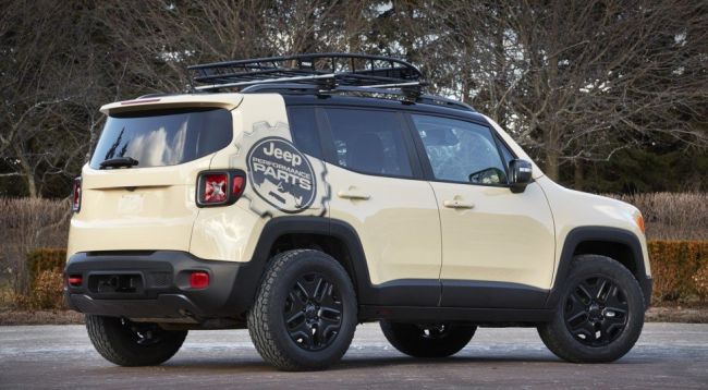 Jeep представил специальную всепроходную версию Renegade Desert Hawk
