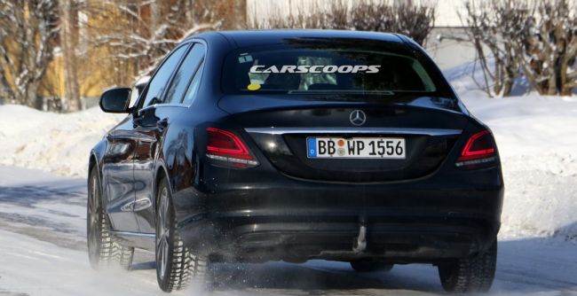 На тестах замечен новый Mercedes-Benz C-Class (фото)