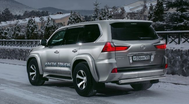 Arctic Trucks представил доработанный Lexus LX