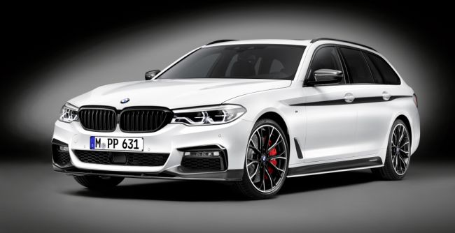 Новое поколение универсала BMW 5-Series Touring получило аксессуары M Performance 
