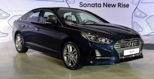 Обновленный Hyundai Sonata 2018 рассекречен официально