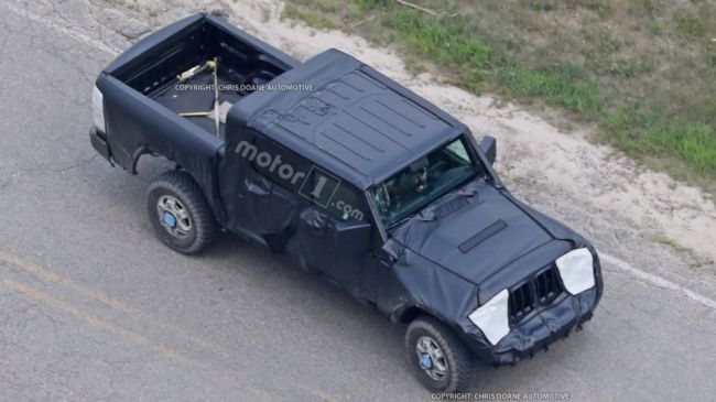 Jeep установит шасси Ram 1500 в модифицированный пикап Wrangler