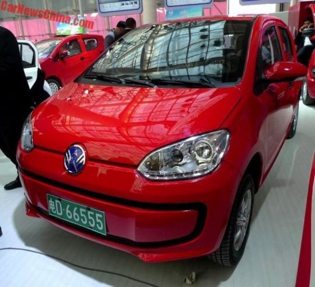 Китайцы представили серийный клон электрокара Volkswagen e-Up
