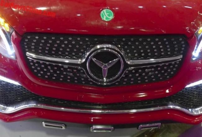 Китайцы выпустили поддельный «электрический Mercedes-Benz» за 3300 долларов