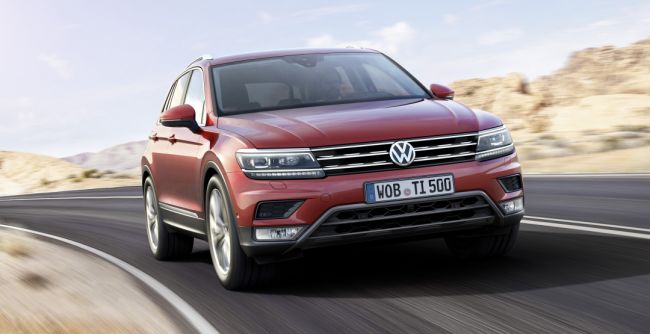 Концерн Volkswagen запустил в производство обновлённый кроссовер Volkswagen Tiguan