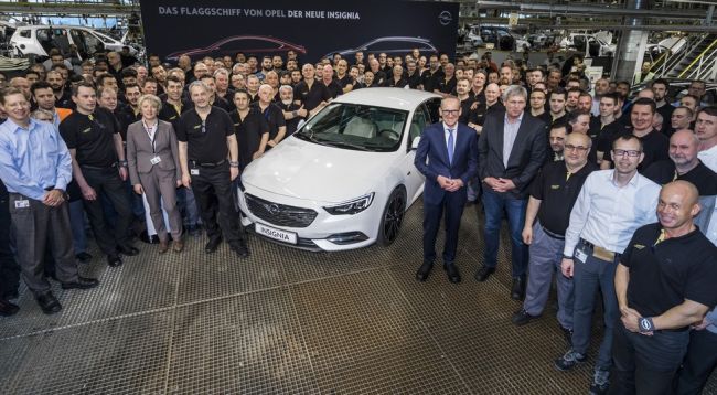 Opel начал производство «Insignia» нового поколения