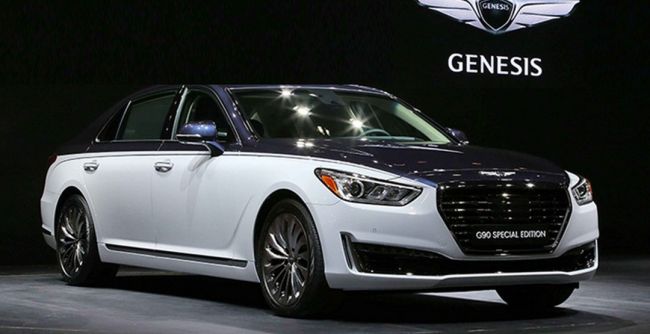 Genesis показал новую версию флагманского седана Genesis G90