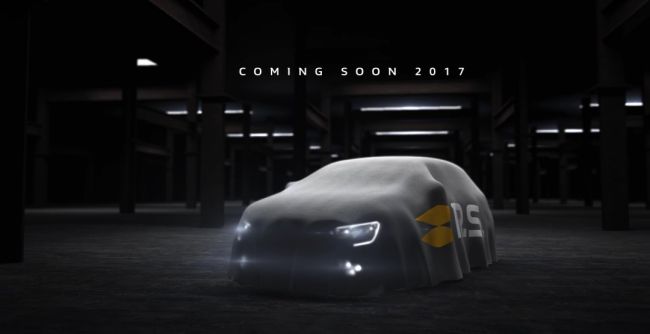 Renault Megane RS 2018: в сети появился первый тизер нового хэтчбека