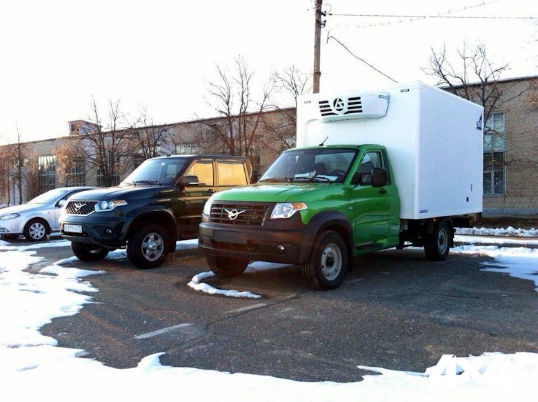 Новый грузовик "УАЗ" замечен на дорожных испытаниях