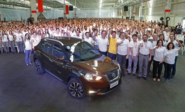 В Бразилии стартовало серийное производство «паркетника» Nissan Kicks