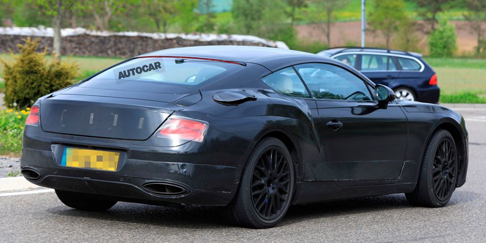 Обновленный Bentley Continental GT заметили на финальных тестах
