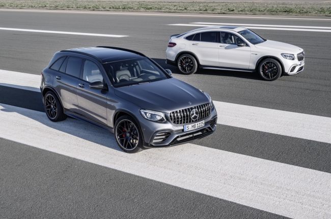 Mercedes-Benz оснастил кроссовер GLC и GLC 63 Coupe 476 и 510-сильными моторами V8
