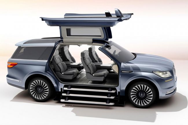 Появилось первое изображение нового концептуального внедорожника Lincoln Navigator‍