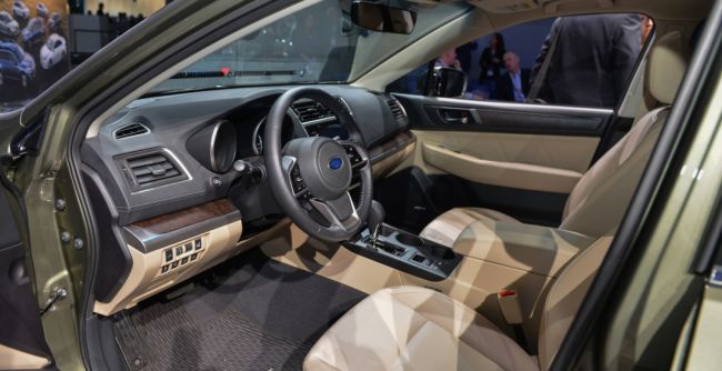 В Нью-Йорке показали первый в мире спорт-универсал Subaru Outback 2018