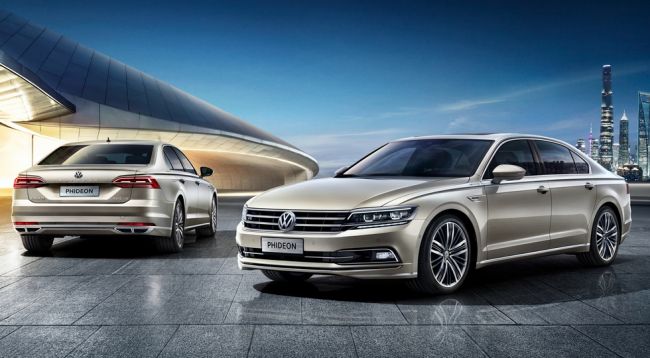 Volkswagen в апреле в Шанхае представит гибридный Phideon
