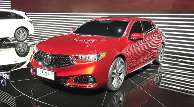 Acura презентовала удлинённый седан «TLX-L»