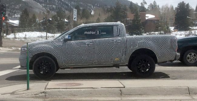 Ford тестирует пикап Ranger на дорогах США