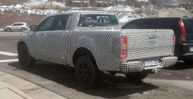 Ford тестирует пикап Ranger на дорогах США