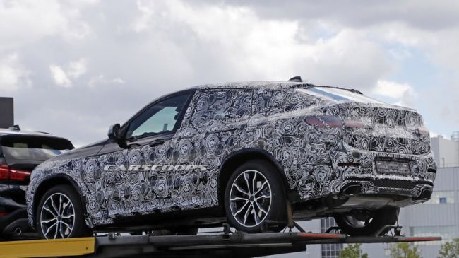 В сеть попали первые шпионские фото нового кросс-купе BMW X4