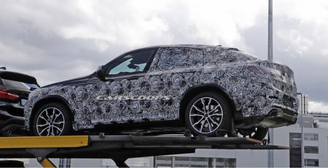 В сеть попали первые шпионские фото нового кросс-купе BMW X4