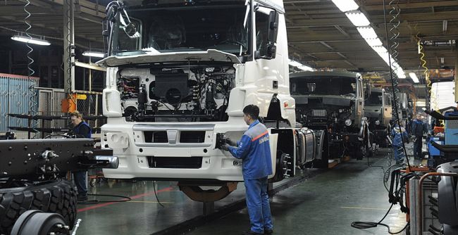 Продажи грузовиков «КамАЗ» за 1 квартал 2017 года выросли на 37%