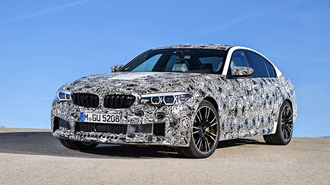 Новая BMW M5 получит 600-сильный мотор и полный привод «Mxdrive»