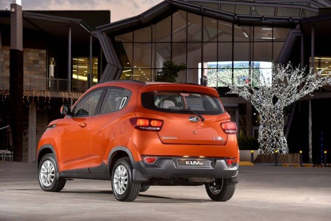 Mahindra хочет покорить рынок Европы кроссовером Mahindra KUV100 размером с Renault Twigo