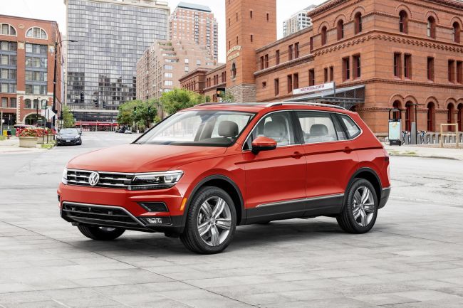 Volkswagen предложит Tiguan 2018 с новым двигателем
