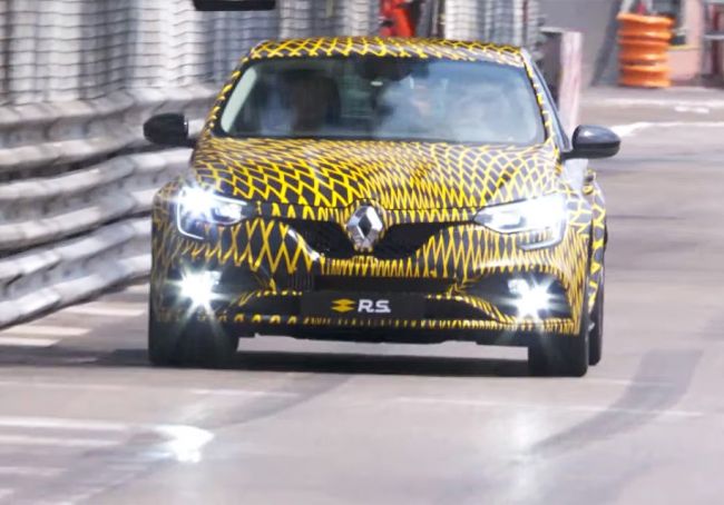 Renault показал новый Megane RS на Гран-при Монако