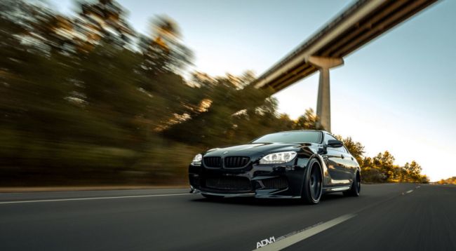 BMW показала на фото эффектный «заряженный»BMW M6 Gran Coupe
