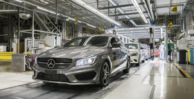 В Подмосковье начали строительство завода по производству Mercedes-Benz