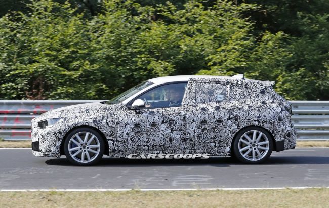 BMW 1 Series 2019 модельного года тестируют на Нюрбургринге